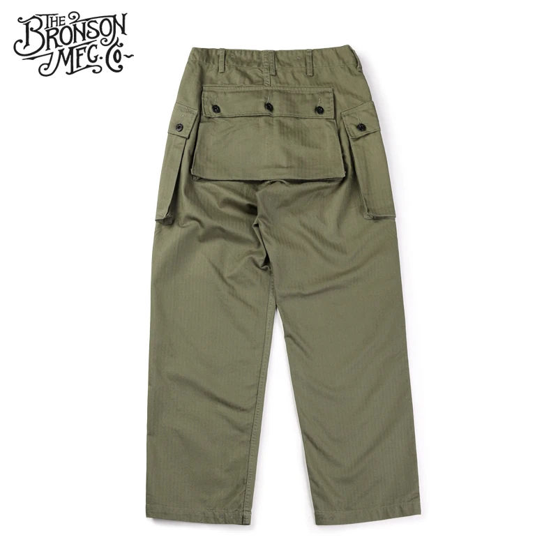 US Military Bronson Style USMC HBT P44 TROUSERS Cotton Vintage Straight Casual Pants For Male
US Military Bronson Style USMC HBT P44 TROUSERS Cotton Vintage Straight Casual Pants For Male