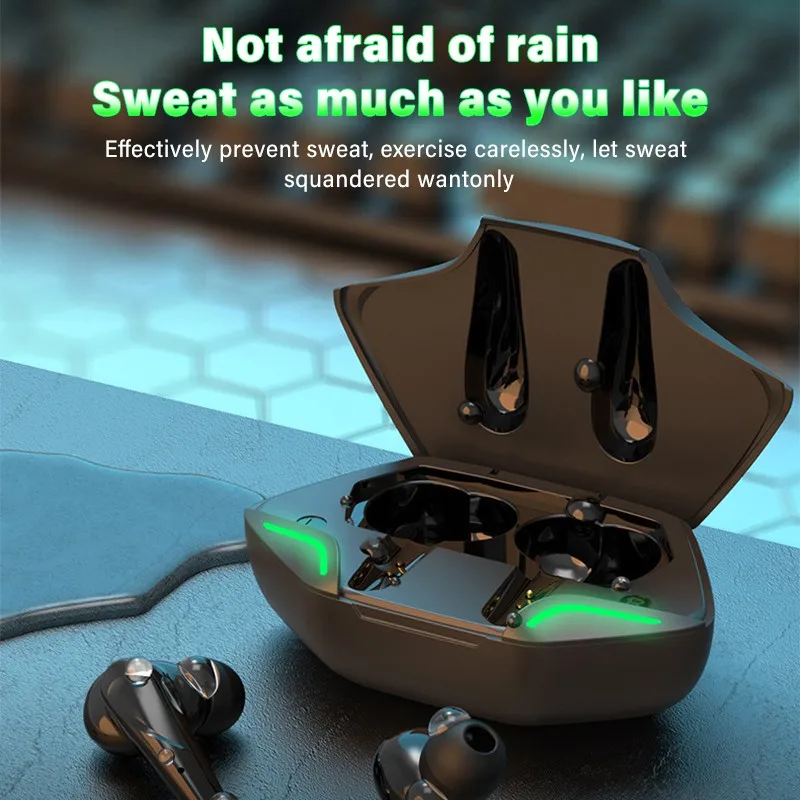Wireless Gaming Headset TWS Bluetooth Headphones Noise Reduction Earphones Sports Earbuds Low Latency Gaming Earbuds
Wireless Gaming Headset TWS Bluetooth Headphones Noise Reduction Earphones Sports Earbuds Low Latency Gaming Earbuds