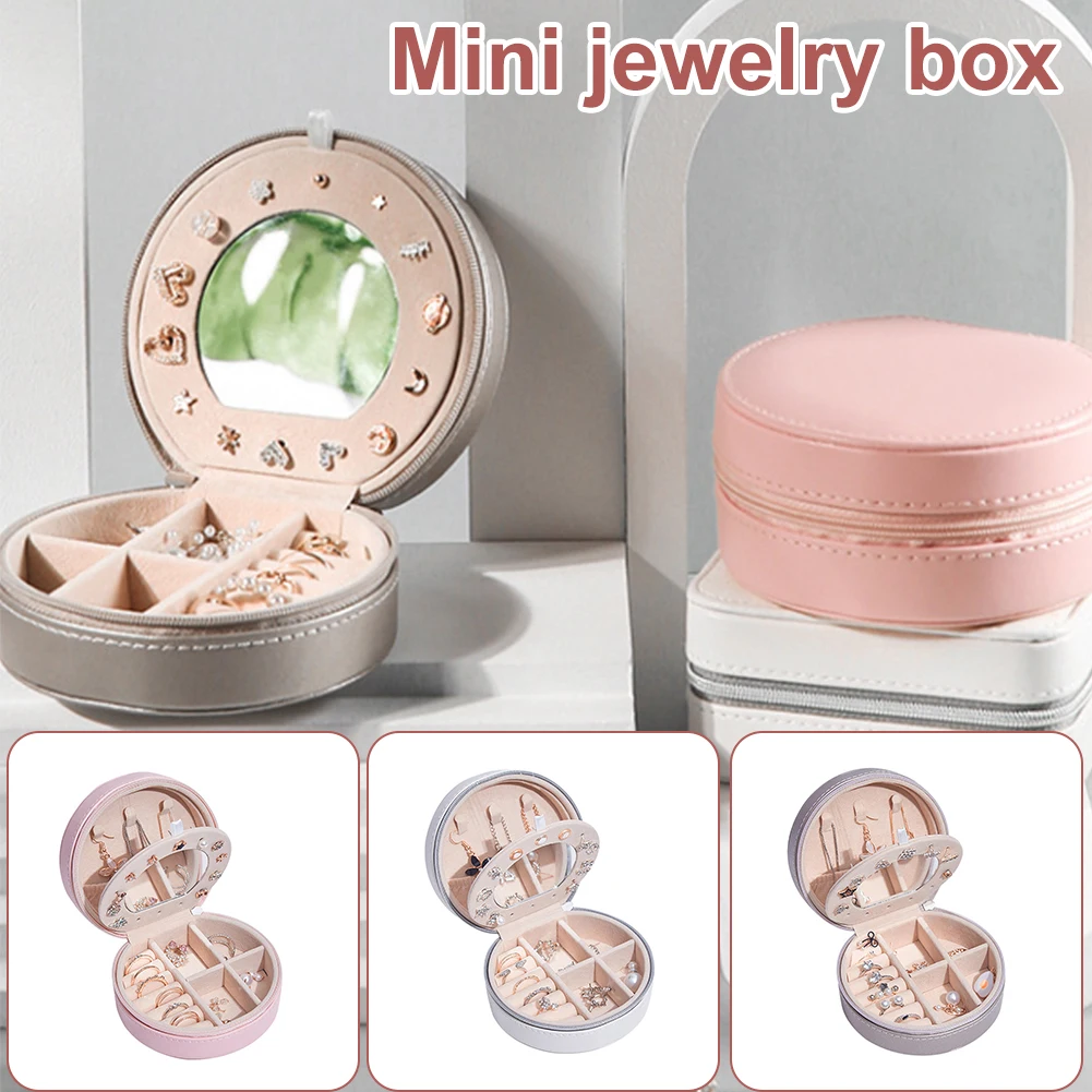 PU Leather Jewelry Storage Box 3 Layer Jewelry Box Case with Mirror Table Organizer Protect for Rings Earrings Necklace Bracelet
PU Leather Jewelry Storage Box 3 Layer Jewelry Box Case with Mirror Table Organizer Protect for Rings Earrings Necklace Bracelet