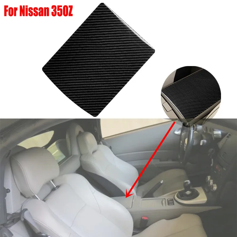 For Nissan 350Z 2006-2009 Carbon Fiber Car Products Interior Parts Central Control Storage Box Panel Cover Trim Stickers
For Nissan 350Z 2006-2009 Carbon Fiber Car Products Interior Parts Central Control Storage Box Panel Cover Trim Stickers