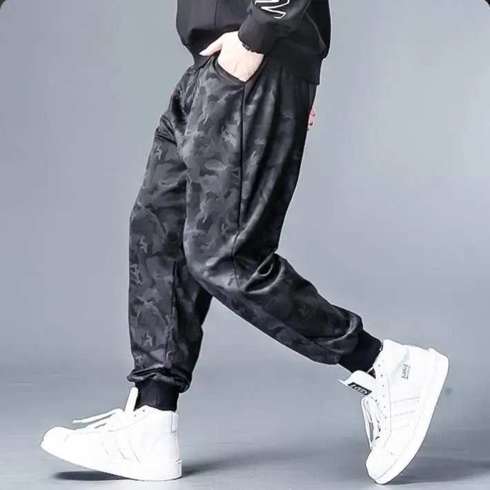 Men's pants spring and summer thin large size pants Men's work pants nine point legged fat pants pantalon hombre joggers men
Men's pants spring and summer thin large size pants Men's work pants nine point legged fat pants pantalon hombre joggers men