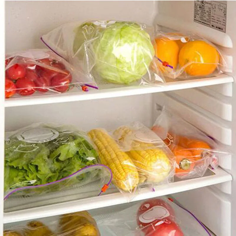 10pcs/set Food Storage Bag Containers Reusable Bag PVC Ziplock Bag Leakproof Silicone Bag Kitchen Organizer Fresh Bag
10pcs/set Food Storage Bag Containers Reusable Bag PVC Ziplock Bag Leakproof Silicone Bag Kitchen Organizer Fresh Bag