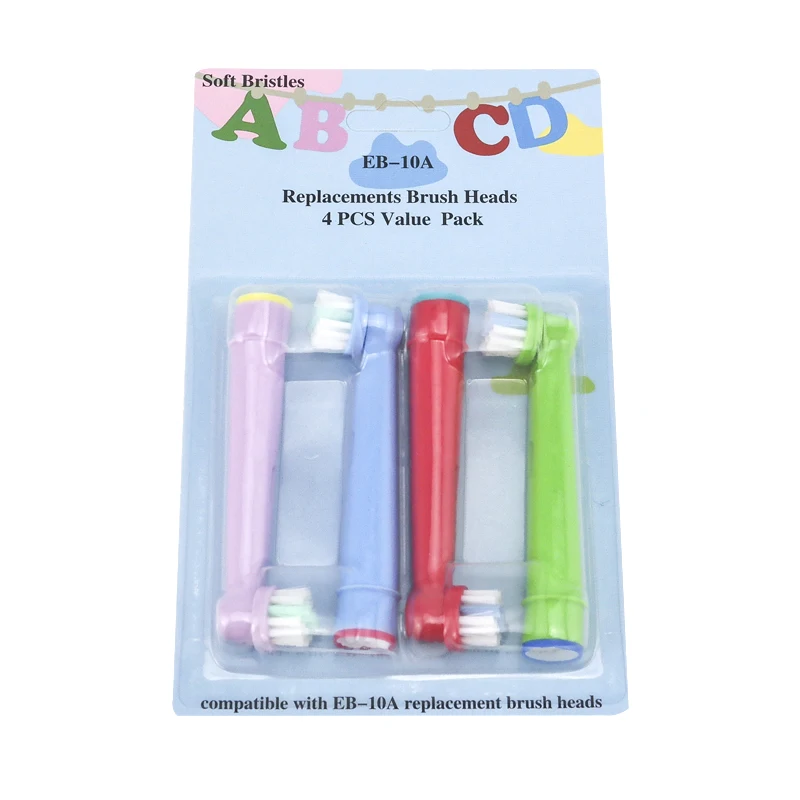 4 pcs Tooth Brush Heads Replacement Children kids Brush Heads fit for Oral Pro-Health B Stages Dory Electric Toothbrush
4 pcs Tooth Brush Heads Replacement Children kids Brush Heads fit for Oral Pro-Health B Stages Dory Electric Toothbrush