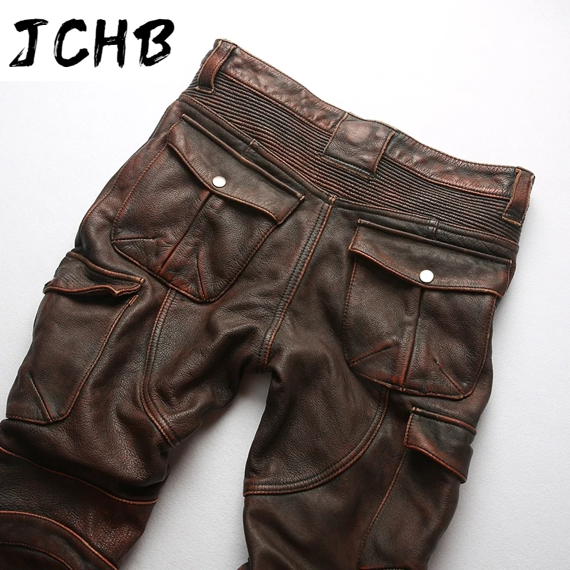 Shipping Fast Super 14oz Colourful Rock Can Roll Genuine Cow Leather Motorcycle Rider Pants Vintage Large Size Cowhide Trousers
Shipping Fast Super 14oz Colourful Rock Can Roll Genuine Cow Leather Motorcycle Rider Pants Vintage Large Size Cowhide Trousers