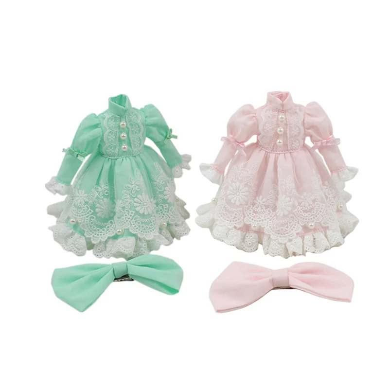 Blyth doll Princess dress with melamed Two color for choice for the JOINT body sweet dressing BJD
Blyth doll Princess dress with melamed Two color for choice for the JOINT body sweet dressing BJD