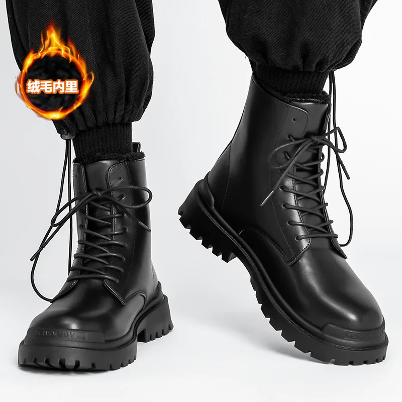 Snow Men Boots Hiking Men's Winter Boots Breathable Shoes Man Plush Men Shoes Outdoor Work Boots Footwear
Snow Men Boots Hiking Men's Winter Boots Breathable Shoes Man Plush Men Shoes Outdoor Work Boots Footwear