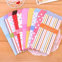 10pcs/set Fantastic Sakura Floral Paper Envelope Gift Wrap DIY Tool Greeting Card Cover Giftbox Decor Letter Writing