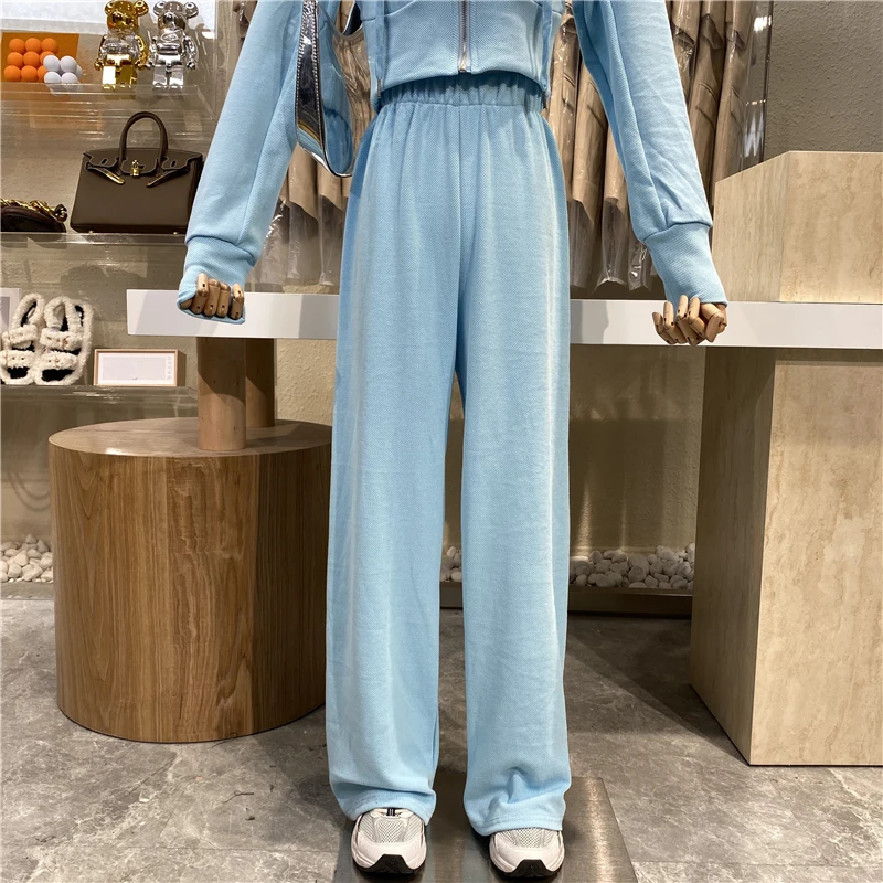 Niche Design 2021 Slim-fitting Hooded Zippered Hoodie Jacket + Loose Wide-leg Floor Mop Pants Suit
Niche Design 2021 Slim-fitting Hooded Zippered Hoodie Jacket + Loose Wide-leg Floor Mop Pants Suit