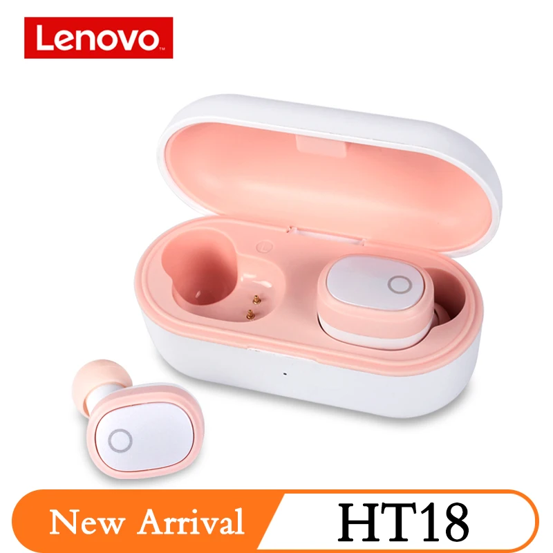 Беспроводные наушники Lenovo HT18 300 мАч Bluetooth V5.0 3D стерео двойной микрофон