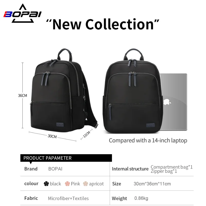 BOPAI 2021 Fashion Women's Backpack Luxury Business Casual Cute Graceful Backpack Elegant School Bags for Girl Travel Ultralight 
BOPAI 2021 Fashion Women's Backpack Luxury Business Casual Cute Graceful Backpack Elegant School Bags for Girl Travel Ultralight