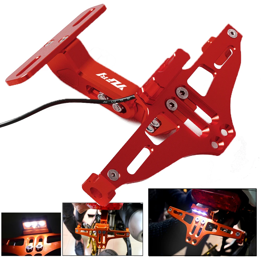 For Yamaha YZF-R1 YZF R1 YZFR1 2004-2014 2009 2010-2013 Motorcycle LED License Plate Holder Support Plaque Moto Bracket Frame 
For Yamaha YZF-R1 YZF R1 YZFR1 2004-2014 2009 2010-2013 Motorcycle LED License Plate Holder Support Plaque Moto Bracket Frame