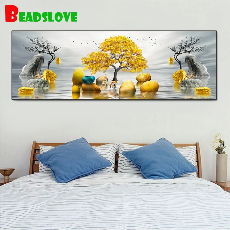 Full square round diamond painting Golden Stone and Tree Diagram full diamond embroidery 5D rhinestone mosaic diamond inlaid
Full square round diamond painting Golden Stone and Tree Diagram full diamond embroidery 5D rhinestone mosaic diamond inlaid