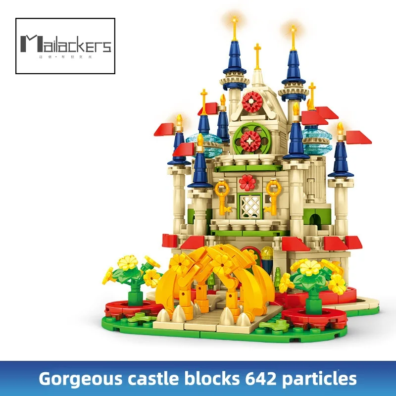 Mailackers 642PCS For Girls Friends Gorgeous Castle Architecture Building Blocks City Street View House Bricks Toys For Kids
Mailackers 642PCS For Girls Friends Gorgeous Castle Architecture Building Blocks City Street View House Bricks Toys For Kids