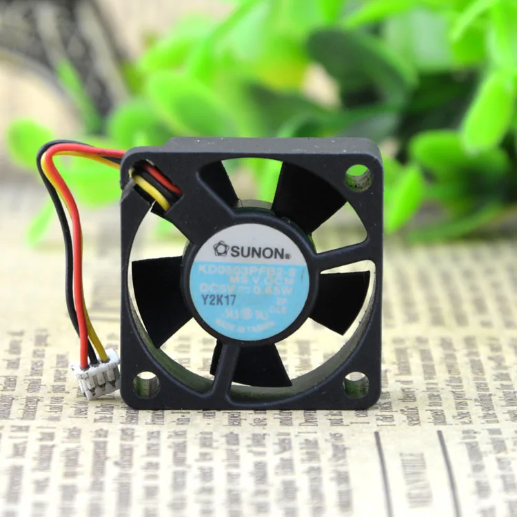 Построен для охлаждения SUNON KD0503PFB2 8 3010 DC 5V 0 65 W 3 провода Вентилятор