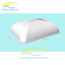 Winter warmTransparent Inflatable Pool Dome / Waterproof Swimming Pool Cover Tent