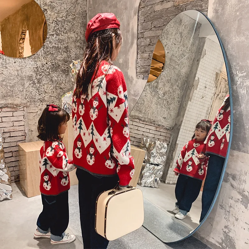2020 Winter New Girls Tree Women's Western-style Sweaters Christmas Sweaters Cartoon Women's and Parent-child Knitted Tops
2020 Winter New Girls Tree Women's Western-style Sweaters Christmas Sweaters Cartoon Women's and Parent-child Knitted Tops