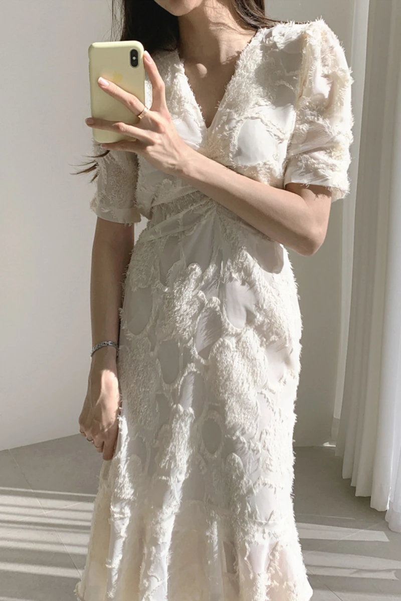 YAMDI party short sleeve elegant summer korean vintage a-line woman midi dress women 2020 new dresses solid v neck ruffle vestid
YAMDI party short sleeve elegant summer korean vintage a-line woman midi dress women 2020 new dresses solid v neck ruffle vestid