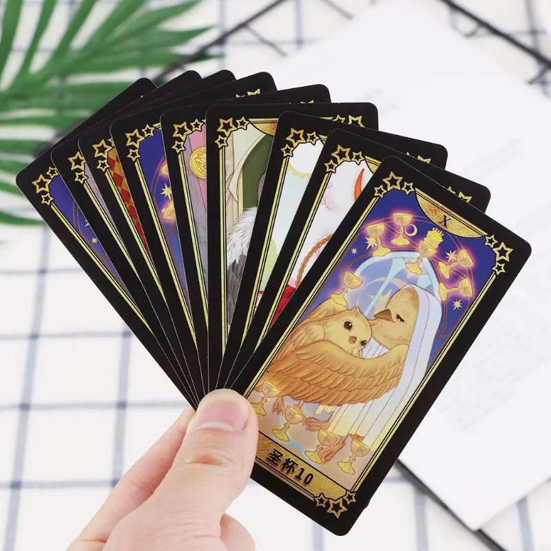 Student Tarots Cards With Colorful Box Mysterious Divination Astrology Board Game
Student Tarots Cards With Colorful Box Mysterious Divination Astrology Board Game