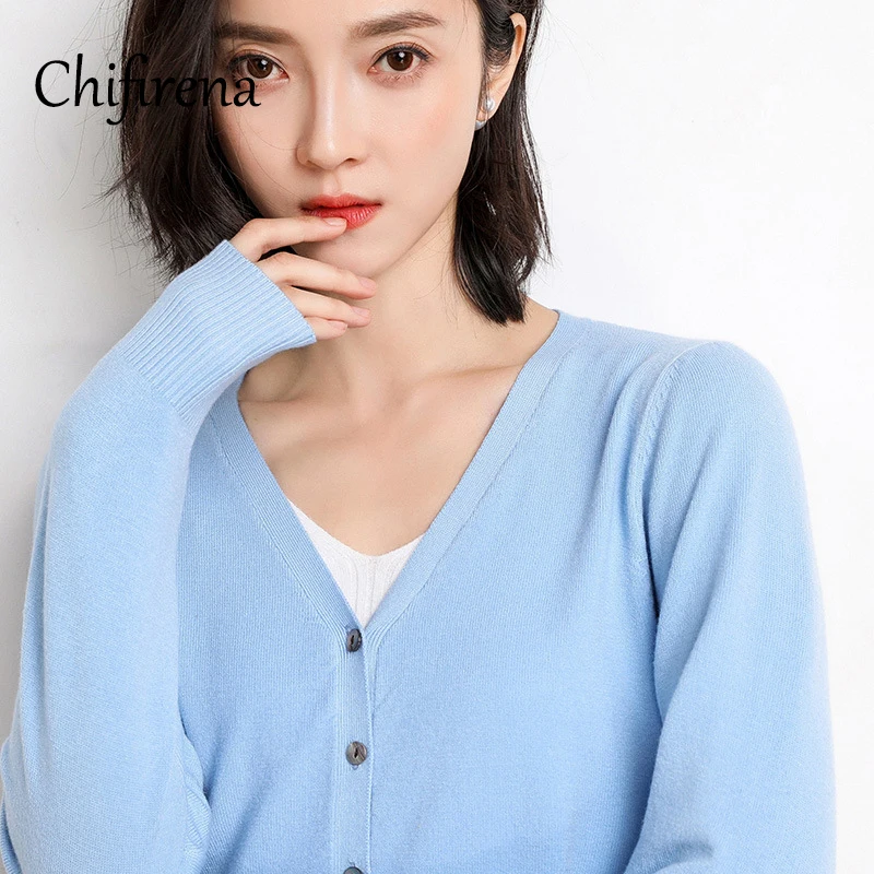 Chifirena Air Conditioner Cardigan for women Single Breast Ladies Sweater Coat Oversize Long Sleeve knitting Sweater Jumper
Chifirena Air Conditioner Cardigan for women Single Breast Ladies Sweater Coat Oversize Long Sleeve knitting Sweater Jumper
