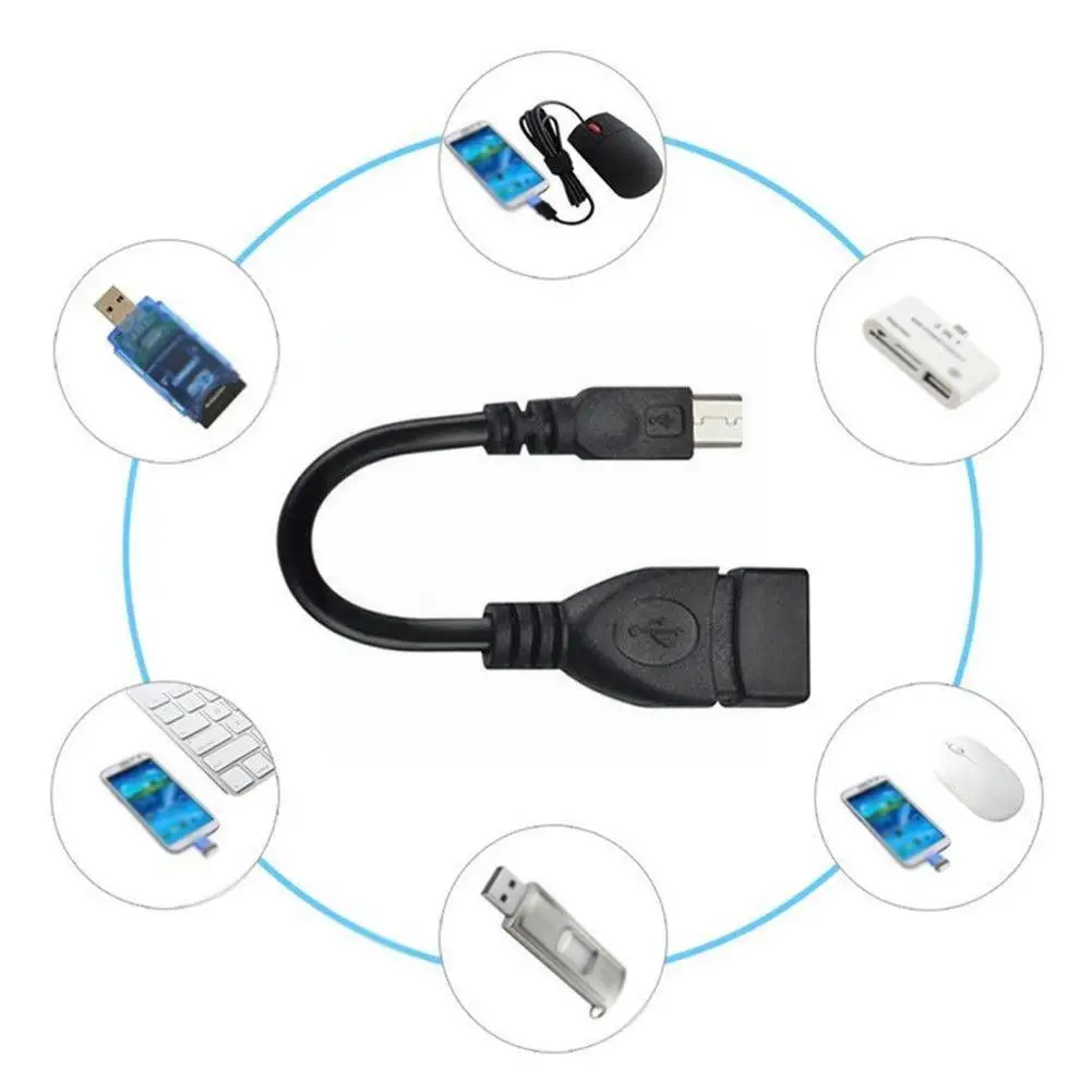 1/2pcs Micro Usb Male Host Usb Female Otg Adapter Cable For Android Tablet Phone Pc Cellphone Data Line Accessories W4l5
1/2pcs Micro Usb Male Host Usb Female Otg Adapter Cable For Android Tablet Phone Pc Cellphone Data Line Accessories W4l5