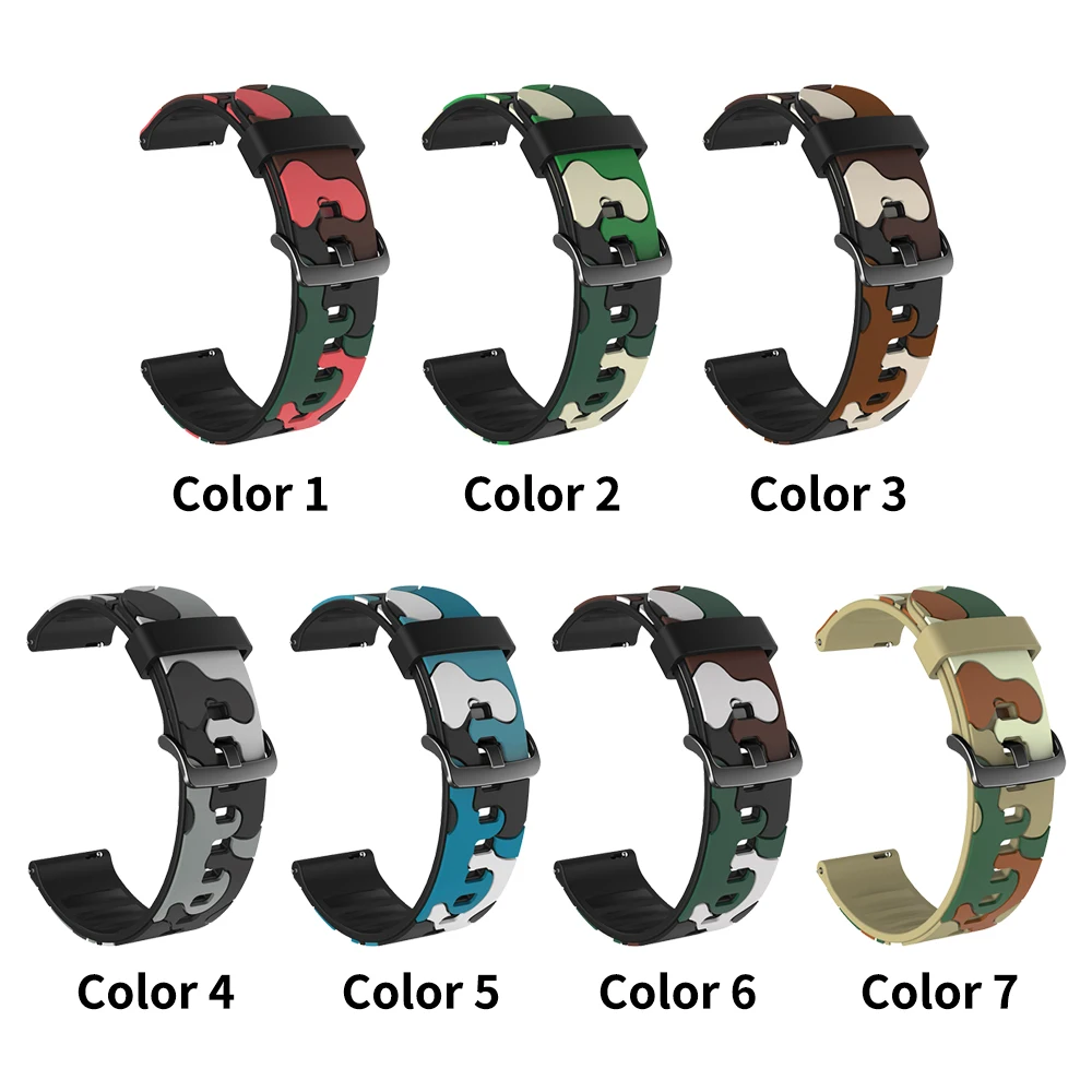 UEBN Sport Camouflage Silicone strap for Samsung Galaxy Watch 3 41mm 45mm Bracelet for galaxy watch 3 S3 Frontier Watchbands
UEBN Sport Camouflage Silicone strap for Samsung Galaxy Watch 3 41mm 45mm Bracelet for galaxy watch 3 S3 Frontier Watchbands