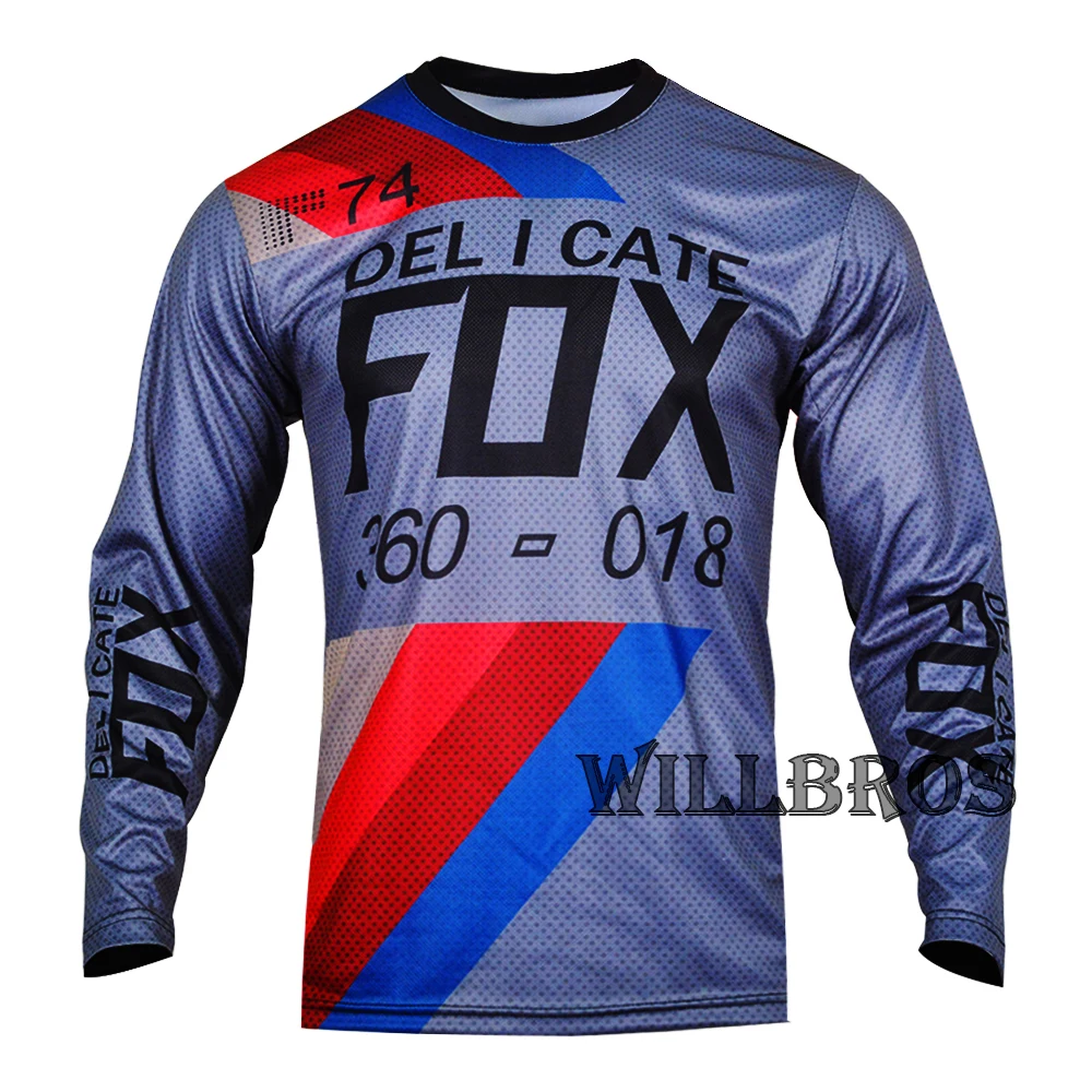Delicate Fox 360 Draftr Jersey Motocross Long Sleeve MTB ATV Bike Riding Motorcycle Summer T-shirt Mens
Delicate Fox 360 Draftr Jersey Motocross Long Sleeve MTB ATV Bike Riding Motorcycle Summer T-shirt Mens