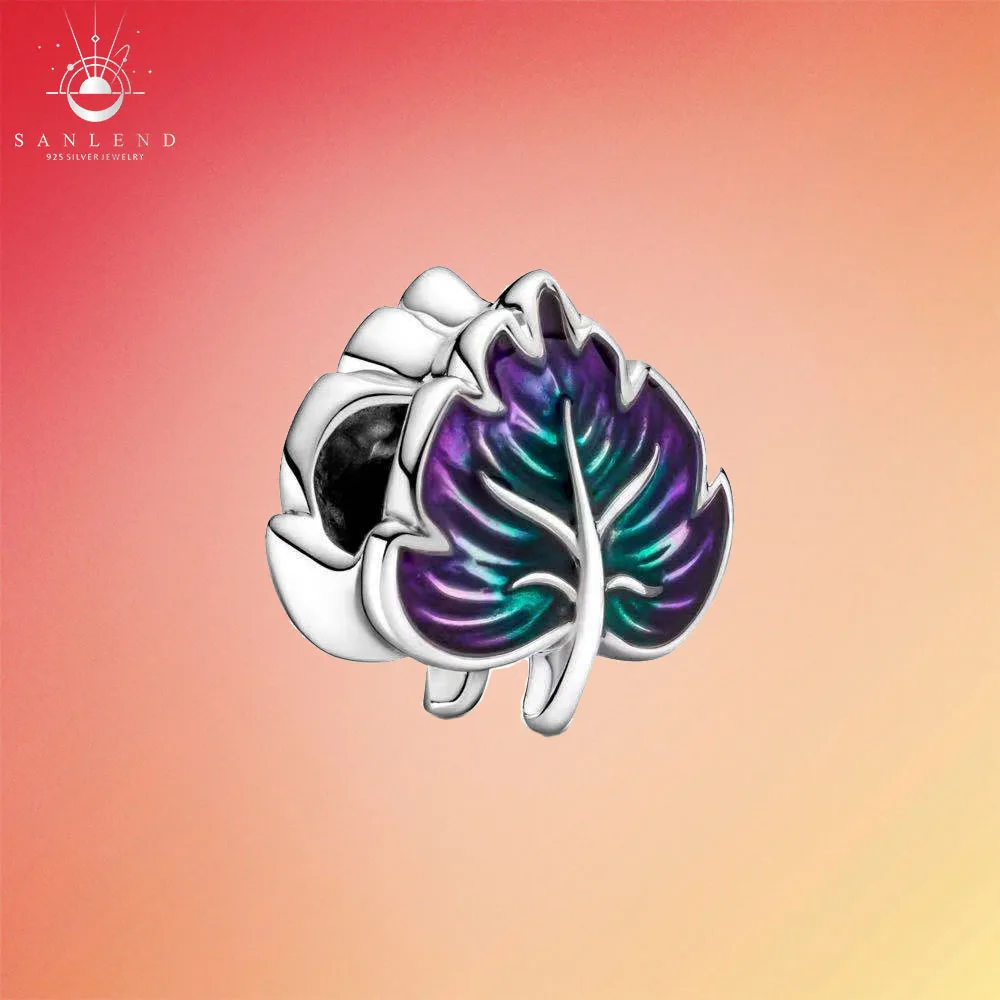 Sanlend 925 Sterling Silver Beads Maple Leaf Charm fit Original Pandora Bracelets Birthday Party Gifts DIY Women Jewelry
Sanlend 925 Sterling Silver Beads Maple Leaf Charm fit Original Pandora Bracelets Birthday Party Gifts DIY Women Jewelry