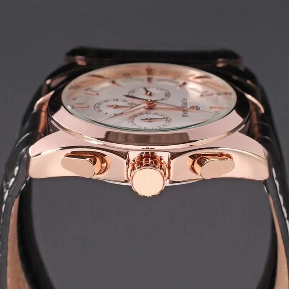 Fashion Calendar Date Week Leather Band Watch Men Automatic Mechanical Wristwatch Drop shipping
Fashion Calendar Date Week Leather Band Watch Men Automatic Mechanical Wristwatch Drop shipping