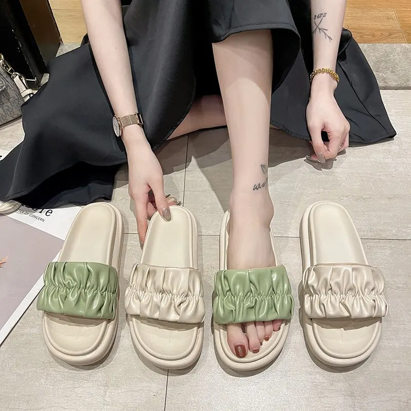 Shoes Ladies' Slippers Slipers Women Low Shale Female Beach Platform Luxury Slides 2021 Sabot Soft Summer Flat Designer Fashion
Shoes Ladies' Slippers Slipers Women Low Shale Female Beach Platform Luxury Slides 2021 Sabot Soft Summer Flat Designer Fashion