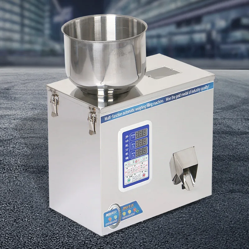 Full-automatic filling machine granule powder rice filling machine grain multigrain Chinese medicine powder filling machine
Full-automatic filling machine granule powder rice filling machine grain multigrain Chinese medicine powder filling machine