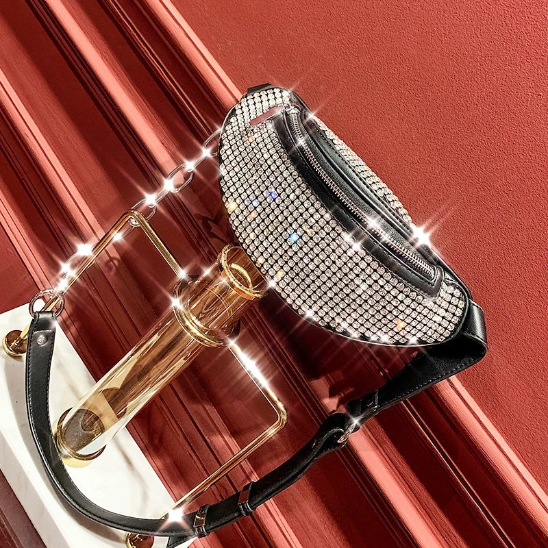 2021 internet celebrity waist bag, diamond studded breast bag, cross-body chain bag, leather bag
2021 internet celebrity waist bag, diamond studded breast bag, cross-body chain bag, leather bag