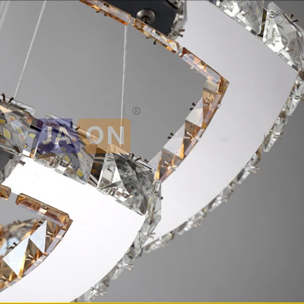 ZISIZ LED Nordic Stainless Steel Crystal Chrome Amber LED Lamp LED Light.Pendant Lights.Pendant Lamp.Pendant light For Foyer 
ZISIZ LED Nordic Stainless Steel Crystal Chrome Amber LED Lamp LED Light.Pendant Lights.Pendant Lamp.Pendant light For Foyer