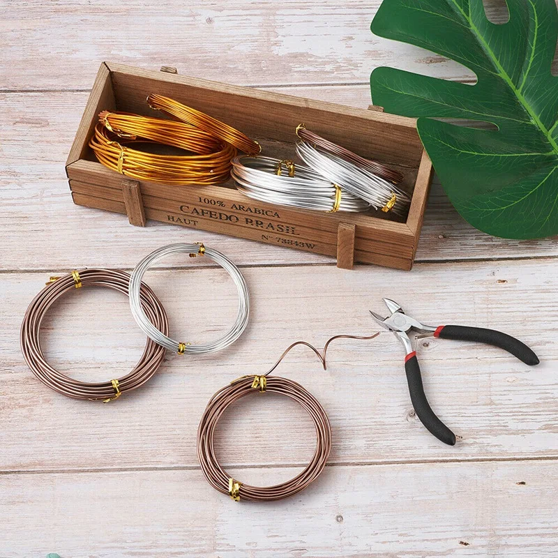 Bonsai Wires Anodized Aluminum Bonsai Training Wire with Pliers for DIY Jewelry Design Tool Bonsai Design
Bonsai Wires Anodized Aluminum Bonsai Training Wire with Pliers for DIY Jewelry Design Tool Bonsai Design