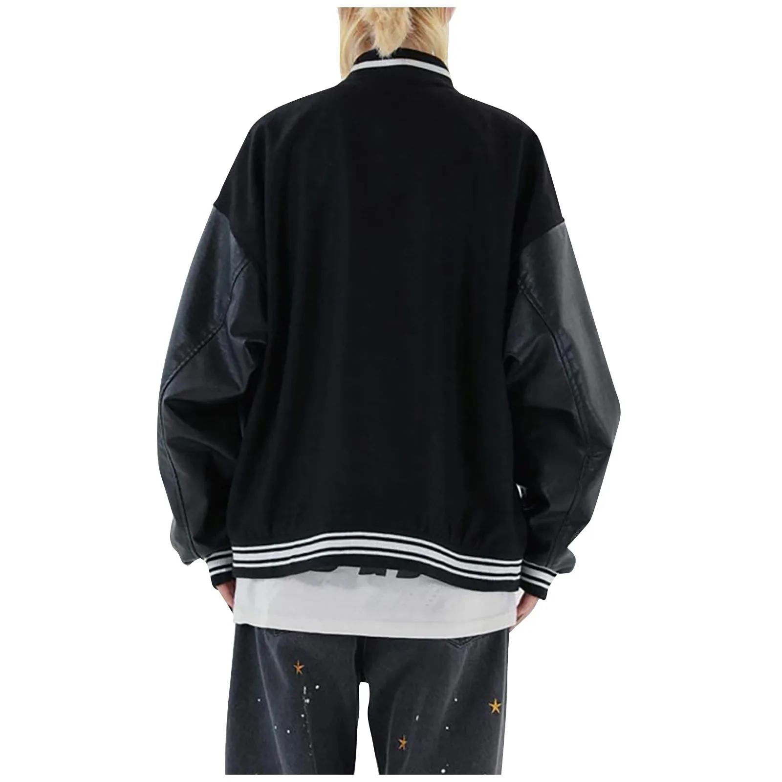 In stock 2021 Hip Hop Furry Bone Patchwork Color Block Jackets Mens Harajuku Streetwear Bomber Jacket Men Baseball Coats Unisex
In stock 2021 Hip Hop Furry Bone Patchwork Color Block Jackets Mens Harajuku Streetwear Bomber Jacket Men Baseball Coats Unisex