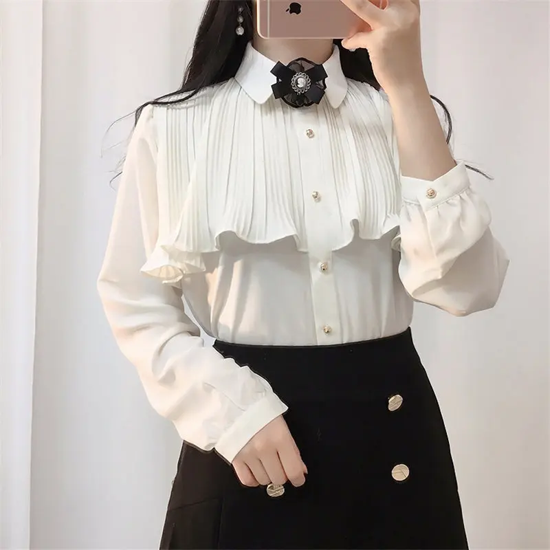 Alien Kitty Bow Chiffon Girls Elegance All Match Gentle Chic Office Lady Blouses Large Size Early Spring High Quality Shirts
Alien Kitty Bow Chiffon Girls Elegance All Match Gentle Chic Office Lady Blouses Large Size Early Spring High Quality Shirts