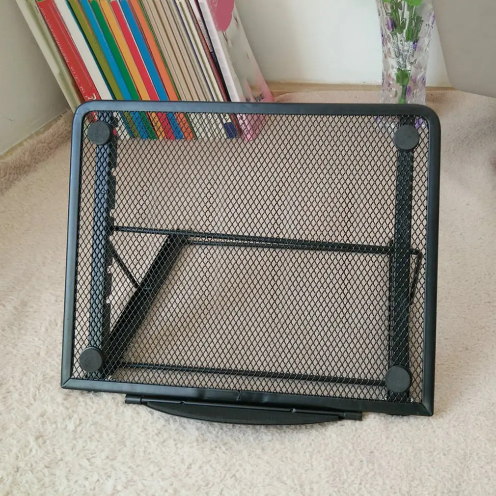 1 pcs Laptop bracket six-position adjustable cooling folding floor creative frame fold iron bracket
1 pcs Laptop bracket six-position adjustable cooling folding floor creative frame fold iron bracket