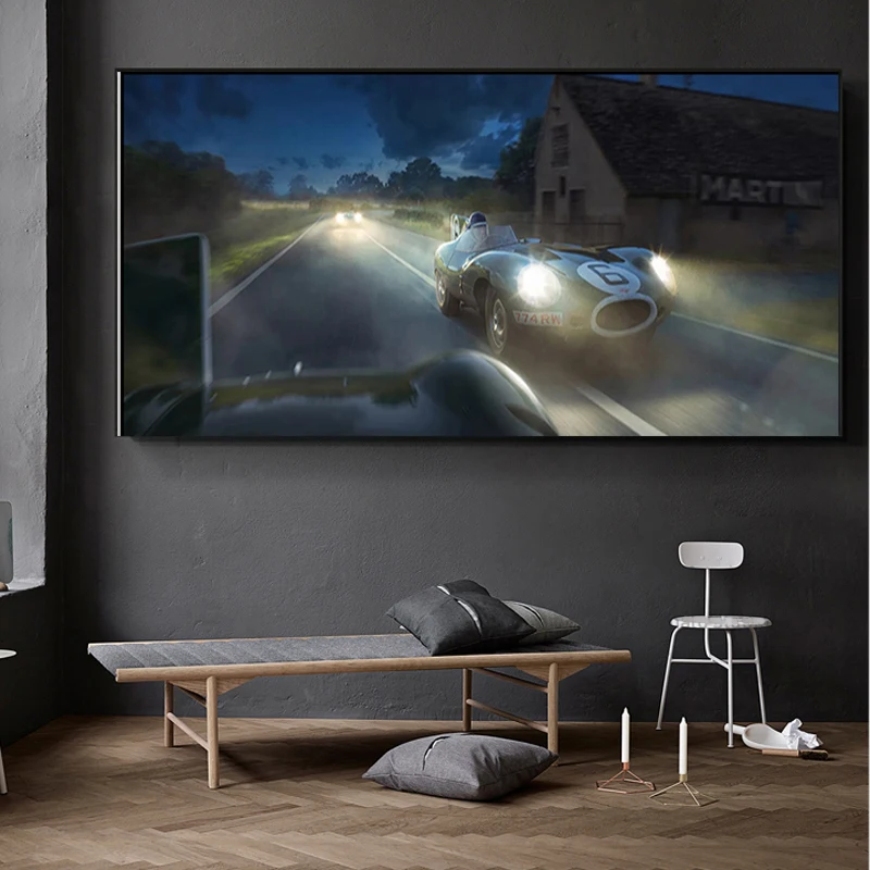 Nordic Home Decor Race To The Death 24 Hours of Le Mans Poster and Print Canvas Painting Wall Art Picture for Living Room
Nordic Home Decor Race To The Death 24 Hours of Le Mans Poster and Print Canvas Painting Wall Art Picture for Living Room