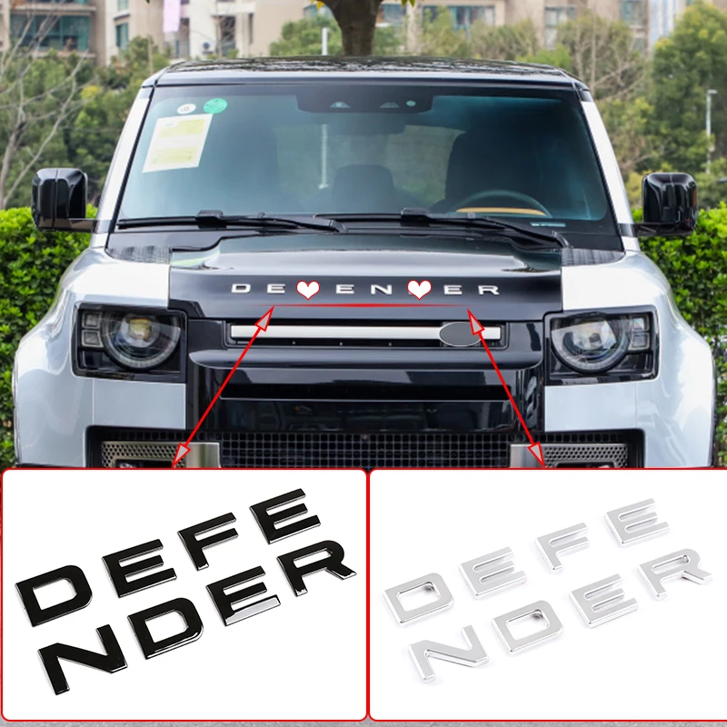 Car Hood Engine Cover Logo Wordmark,Tailgate Trunk Letters Badge,ABS Chrome,For Land Rover Defender 110 130 2020 Car Accessories
Car Hood Engine Cover Logo Wordmark,Tailgate Trunk Letters Badge,ABS Chrome,For Land Rover Defender 110 130 2020 Car Accessories