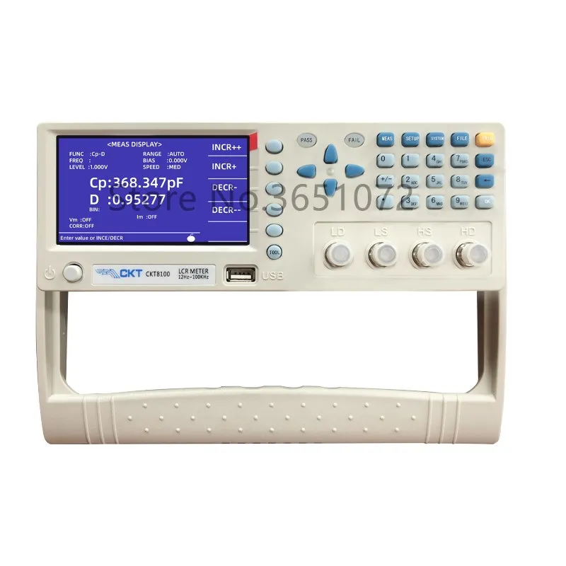CKT8100 RLC Meter High Precision LCR Meter for Capacitance, Resistance and Inductance
CKT8100 RLC Meter High Precision LCR Meter for Capacitance, Resistance and Inductance