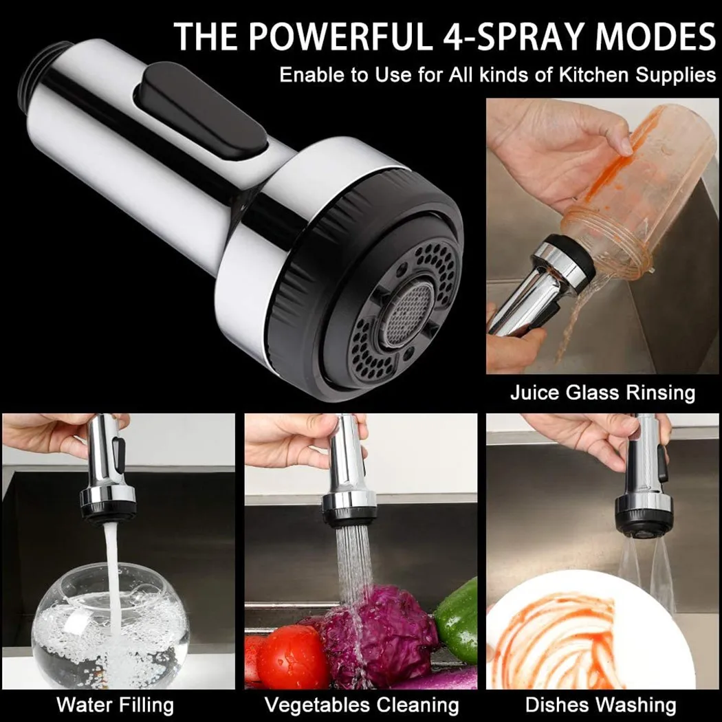 Replacement Chrome Mixer Tap Faucet Pull Out Spray Shower Head Setting Kitchen Bathroom Products Faucet Extenders
Replacement Chrome Mixer Tap Faucet Pull Out Spray Shower Head Setting Kitchen Bathroom Products Faucet Extenders