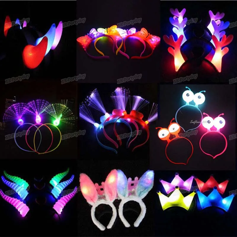12PC Women Girl Lights Hairband LED Bunny Ear Headband Glow Neon Party Toy Glow Cosplay Birthday Wedding Luminous Festival
12PC Women Girl Lights Hairband LED Bunny Ear Headband Glow Neon Party Toy Glow Cosplay Birthday Wedding Luminous Festival