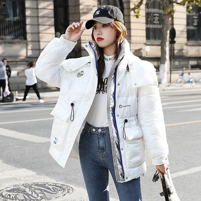 Mid-length shiny down padded jacket women 2021 new style winter Korean loose padded jacket disposable bread jacket
Mid-length shiny down padded jacket women 2021 new style winter Korean loose padded jacket disposable bread jacket