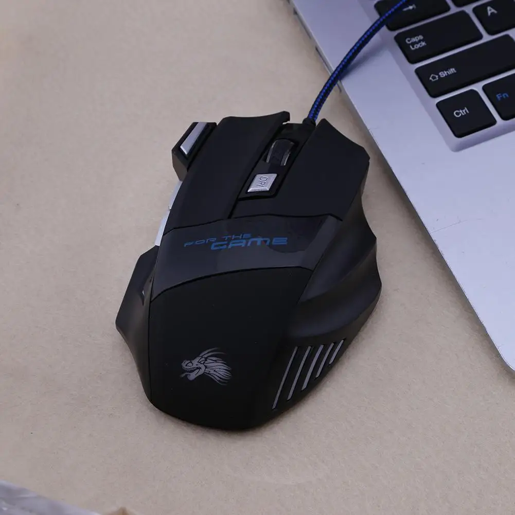 7 Buttons USB Wired Gaming Mouse 5500 DPI Adjustable LED Backlit Optical Computer Mouse Gamer Mice For PC Laptop Notebook
7 Buttons USB Wired Gaming Mouse 5500 DPI Adjustable LED Backlit Optical Computer Mouse Gamer Mice For PC Laptop Notebook