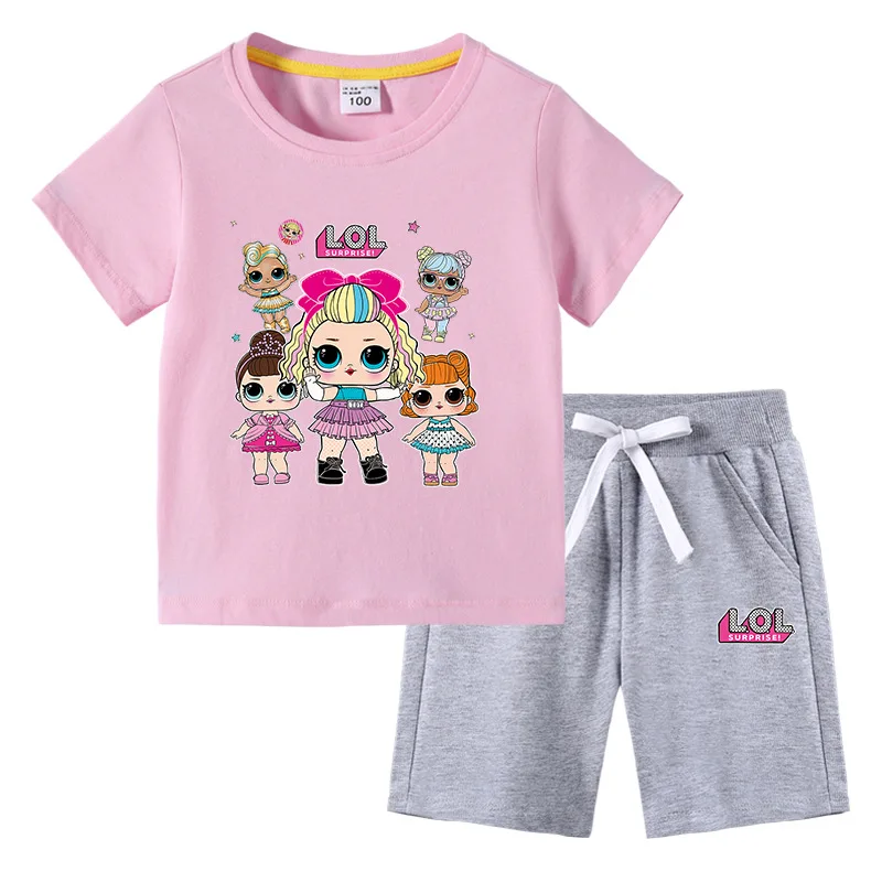 Surprise Boys Clothes Girls Pajama Set Shorts Short Sleeve T-shirt Summer Causal New Kids Clothes Sport Fashion Clothes Cartoon
Surprise Boys Clothes Girls Pajama Set Shorts Short Sleeve T-shirt Summer Causal New Kids Clothes Sport Fashion Clothes Cartoon