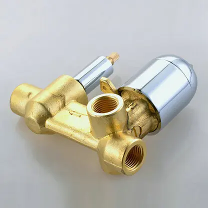 2 ways concealed shower faucet Bathroom bath shower valve panel hot & cold mixing valve with diverter
2 ways concealed shower faucet Bathroom bath shower valve panel hot & cold mixing valve with diverter
