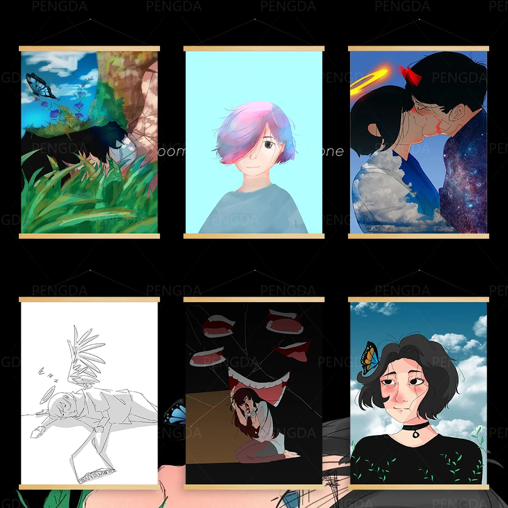 Canvas Wall Art Modern Prints Painting Solid Wood Hanging Scrolls Japan Anime Posters Home Decor Living Room Modular Pictures
Canvas Wall Art Modern Prints Painting Solid Wood Hanging Scrolls Japan Anime Posters Home Decor Living Room Modular Pictures