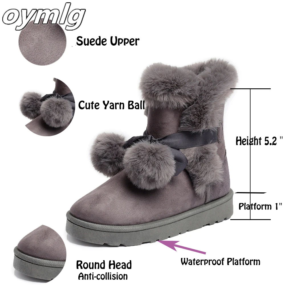 Women Thick Fur Ankle Boots Casual Yarn Elastic Round Toe Winter Snow Boots Cute Warm Slip on Thick Flat Platform Sock Boots New
Women Thick Fur Ankle Boots Casual Yarn Elastic Round Toe Winter Snow Boots Cute Warm Slip on Thick Flat Platform Sock Boots New