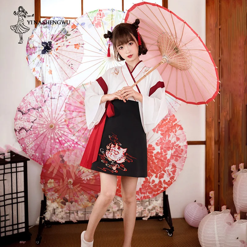 Improvement Hanfu Hanfu Women Daily Chinese Waist Skirt Ancient Style Chinese Costumes Style Han Cat and Clothing Hanfu Mulheres
Improvement Hanfu Hanfu Women Daily Chinese Waist Skirt Ancient Style Chinese Costumes Style Han Cat and Clothing Hanfu Mulheres
