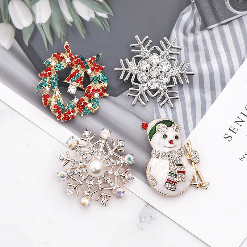 Luxury Enamel Christmas Brooch Pin Snowman Santa Claus Boot Garland Fashion Jewelry Gift Christmas New Year DIY Craft Decoration
Luxury Enamel Christmas Brooch Pin Snowman Santa Claus Boot Garland Fashion Jewelry Gift Christmas New Year DIY Craft Decoration