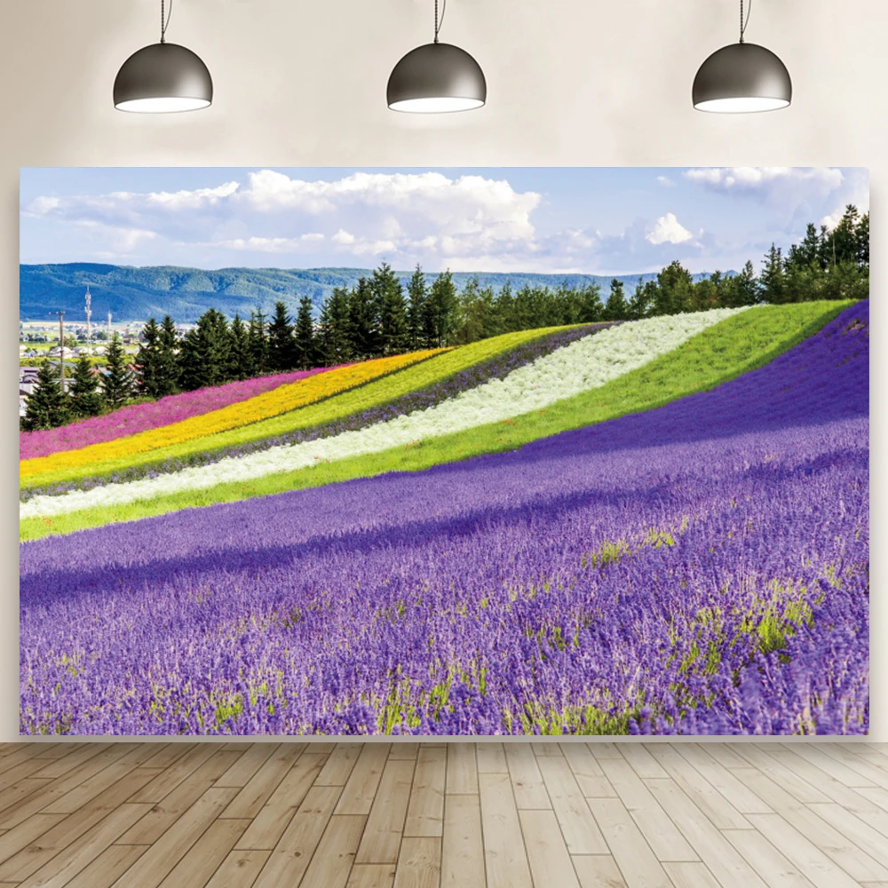 Beautiful Purple Lavender Field Backdrops Natural Scenery Photo Portrait Photography Backgrounds Studio Decoration Poster Booth
Beautiful Purple Lavender Field Backdrops Natural Scenery Photo Portrait Photography Backgrounds Studio Decoration Poster Booth